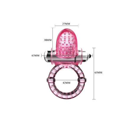 Anillo Vibrador Sweet Rosa