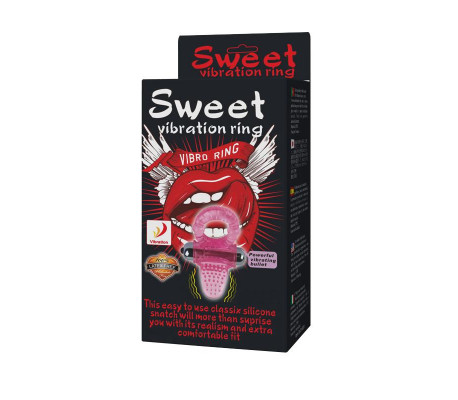 Anillo Vibrador Sweet Rosa