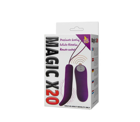 Bala Vibradora Magic x20 Púrpura