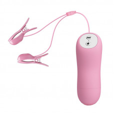 Pinza para Pezones con Vibración y Electro Shock