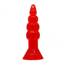 Baile Plug Anal Forma Bulbosa Color Naranja