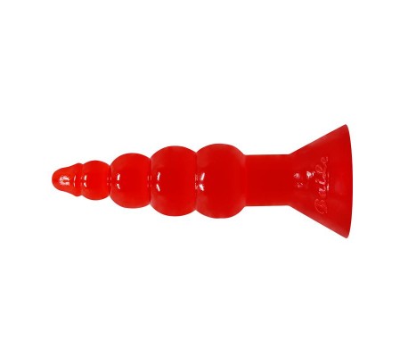 Baile Plug Anal Forma Bulbosa Color Naranja