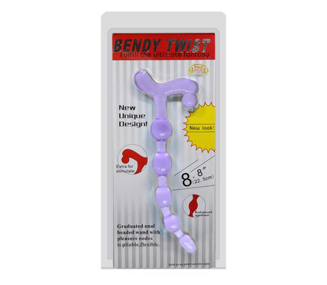 Bendy Twist Bolas Anales Púrpura