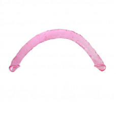 Dildo Doble Color Rosa 44 cm