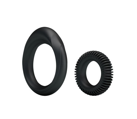 Manhood Set de 2 Anillo para el Pene
