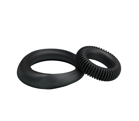 Manhood Set de 2 Anillo para el Pene