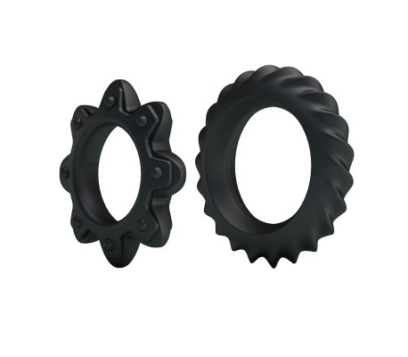 Flowering Set de 2 Anillos para el Pene