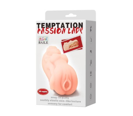Masturbador de Vagina Temptation Passion Lady