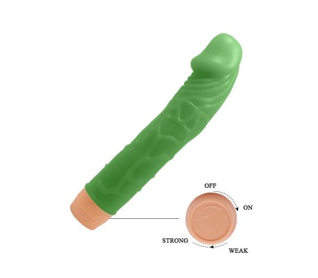 Bill Vibrador Realista 8.8 Verde