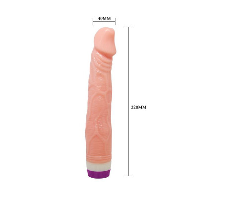Vibrador Color Natural 22 cm