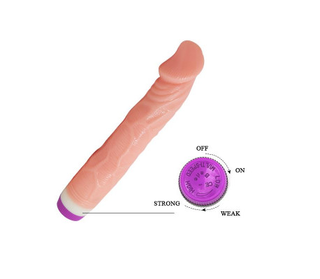Vibrador Color Natural 22 cm