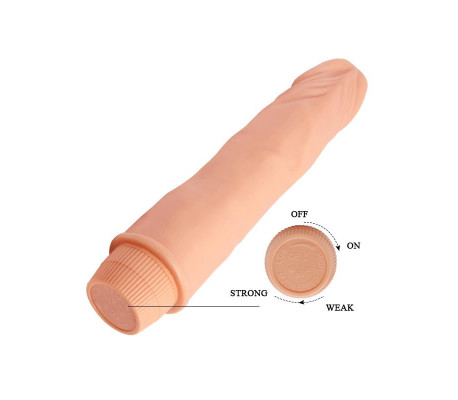 Vibrador Color Natural 21.5 cm