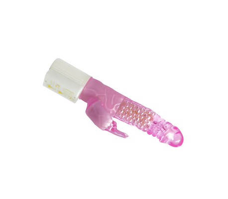 Baile Vibrador Transparente Color Rosa