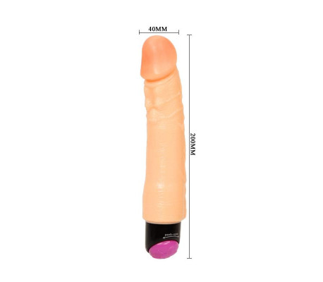 Vibrador Color Natural 25 cm