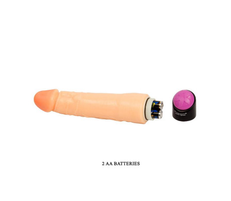Vibrador Color Natural 25 cm
