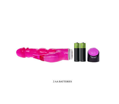 Baile Vibrador Naughty Bunny Color Rosa