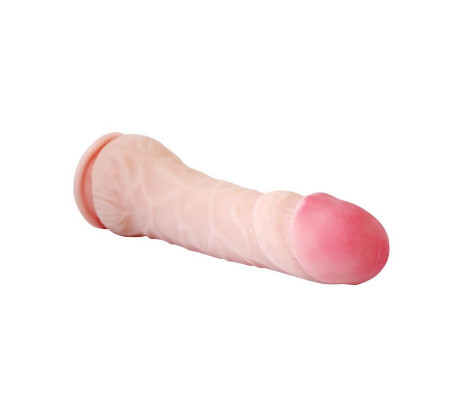 Baile Dildo con Ventosa Color Natural 23.5 cm