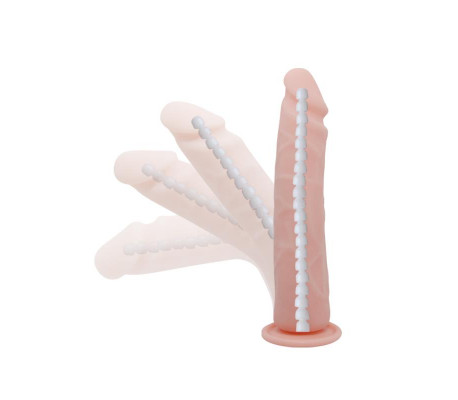 Dildo con Ventosa Color Natural 23,5 cm