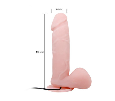 Oliver Dildo Realista con Vibración y Rotación Control Remoto