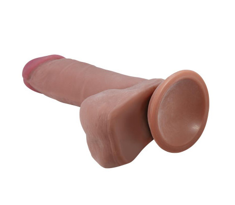 Dildo con Piel Deslizante 20.5 cm