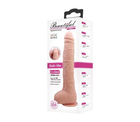 Dick Dildo Realista con Ventosa Natural