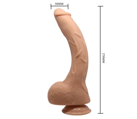 Jack Dildo Realista Flexible 10.6