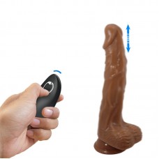 Bodach Dildo con Vibración, Rotación y Thrusting