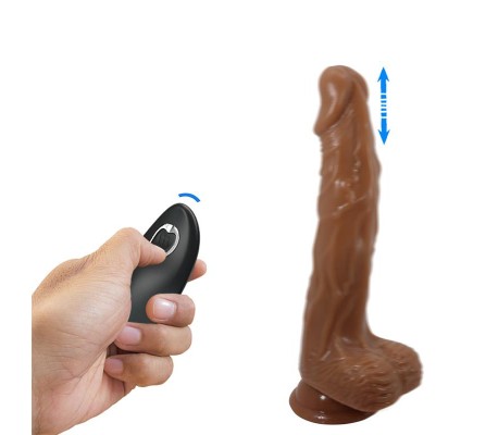 Bodach Dildo con Vibración, Rotación y Thrusting