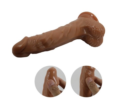 Bodach Dildo con Vibración, Rotación y Thrusting