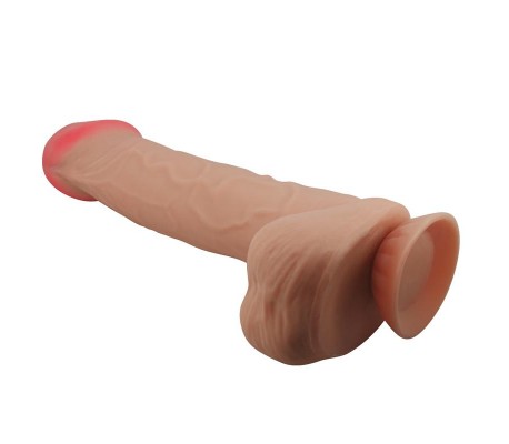 Dildo Realista Piel Deslizante Retractil 26 cm
