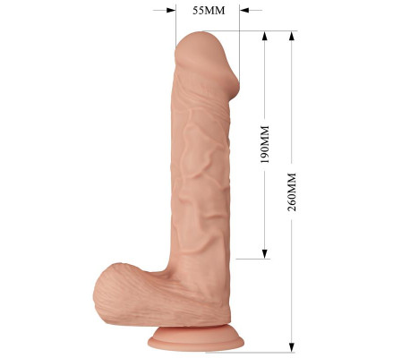 Vibrador Realista 10.2 Control Remoto