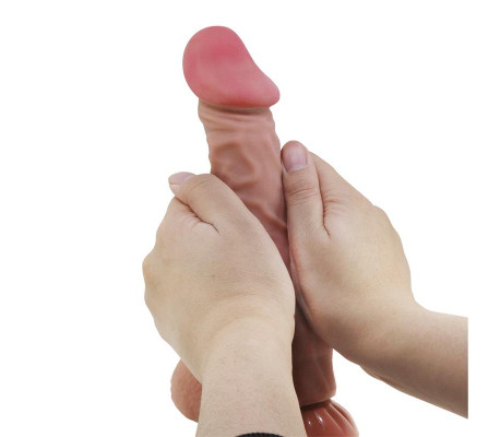 Dildo Realista Piel Deslizante 24 cm
