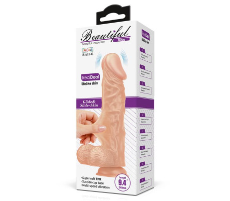 Vibrador Realista 9.4 Control Remoto