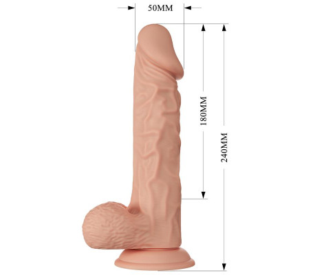 Vibrador Realista 9.4 Control Remoto