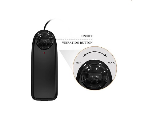 Bahamut Dildo con Vibración y Control Remoto 8.5