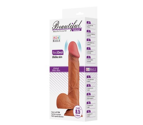Bahamut Dildo con Vibración y Control Remoto 8.5