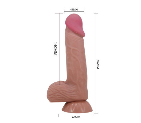 Dildo Realista Piel Deslizante 20.6 cm