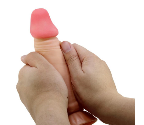 Dildo Realista con Piel Deslizante 19.4 cm