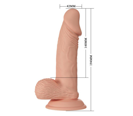 Dildo Realista Zebulon 7.6