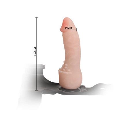 Arnés con Dildo 16,7 cm