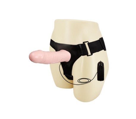 Arnés con Dildo Hueco Mens Pants Vibrador