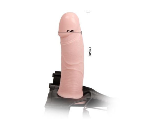 Arnés con Dildo Hueco Mens Pants Vibrador