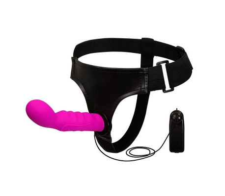 Arnés con Dildo Púrpura 15.5 cm