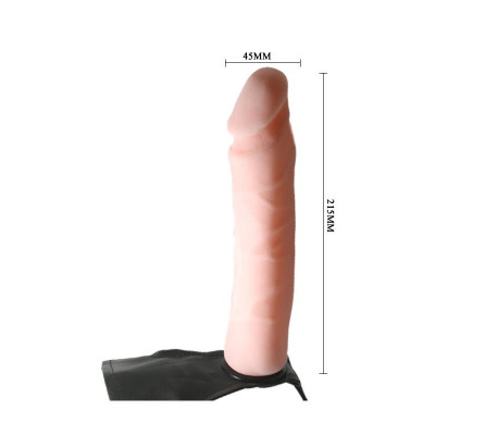 Arnés Ajustable con Dildo 21.5 cm