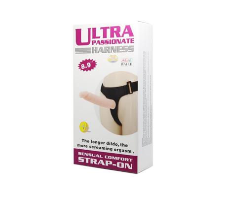 Arnés Ajustable con Dildo 21.5 cm