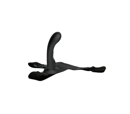 Arnés con Dildo de Silicona Negro