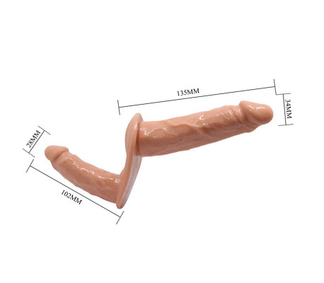 Arnés con Dildo Doble Realista