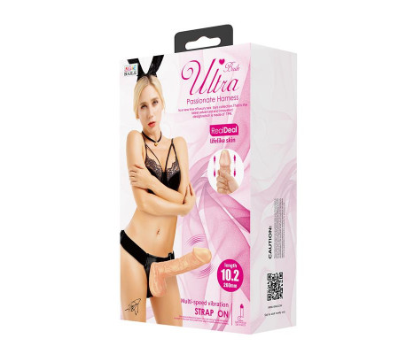 Arnés con Dildo y Vibración 10.2