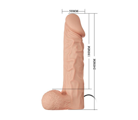 Arnés con Dildo y Vibración 9.4