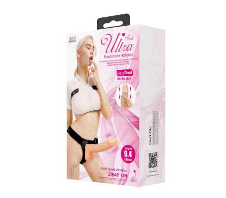 Arnés con Dildo y Vibración 9.4